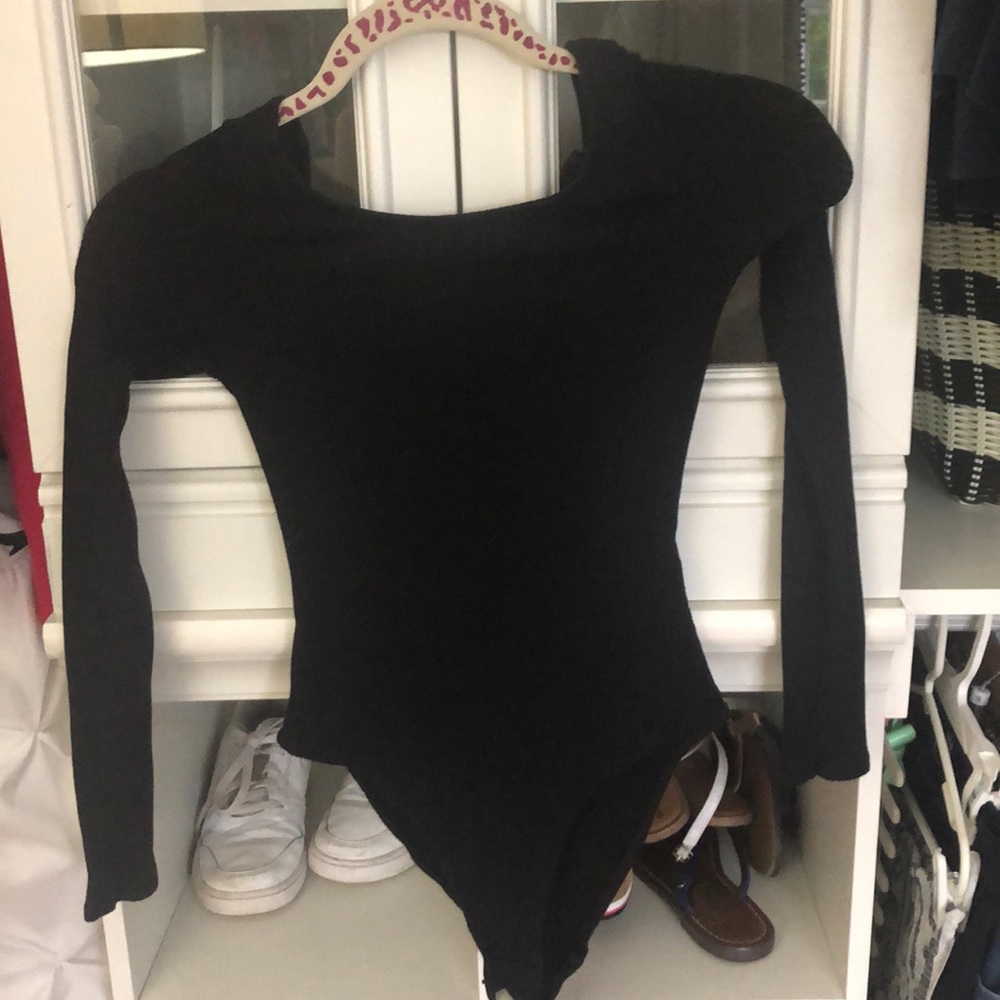 XS H&M Black Body suit